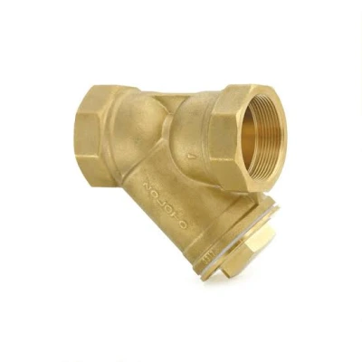 ZOLOTO Forged Brass Y-Type Strainer PN 25 (Screwed) (1053A)